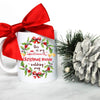 This is My Hallmark Christmas Movie Watching Mug Wreath - White Ceramic Mug