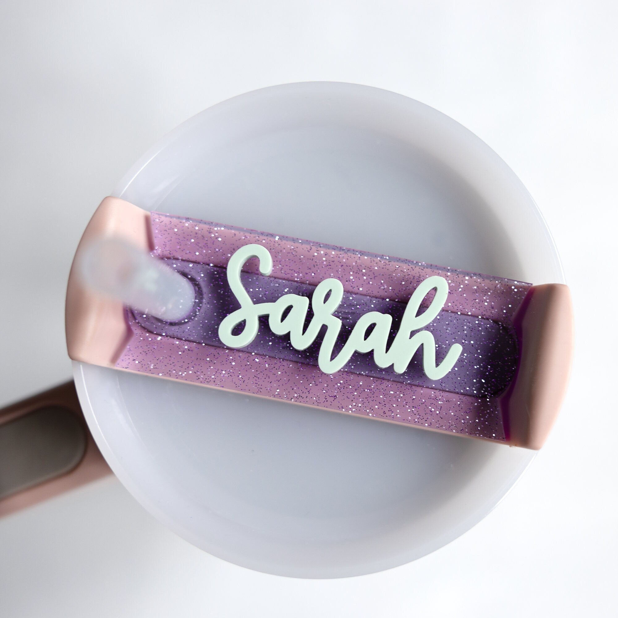 Personalized Tumbler Name Plate Quencher H2.0