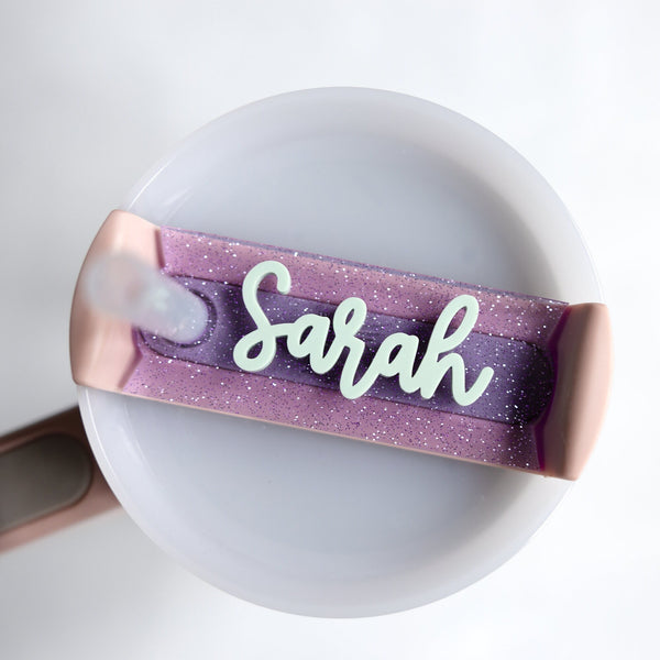 Personalized Tumbler Name Plate Quencher H2.0