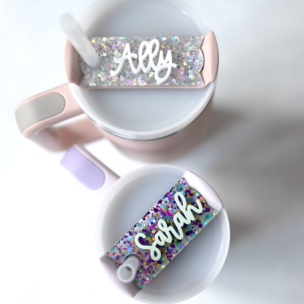 Personalized Tumbler Name Plate Quencher H2.0