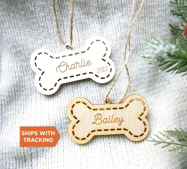 Personalized Dog Name Ornament