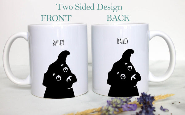 Personalized Dog Name Mug - White Ceramic Mug