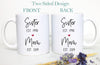 Sister Mom EST Expecting Mom Mug