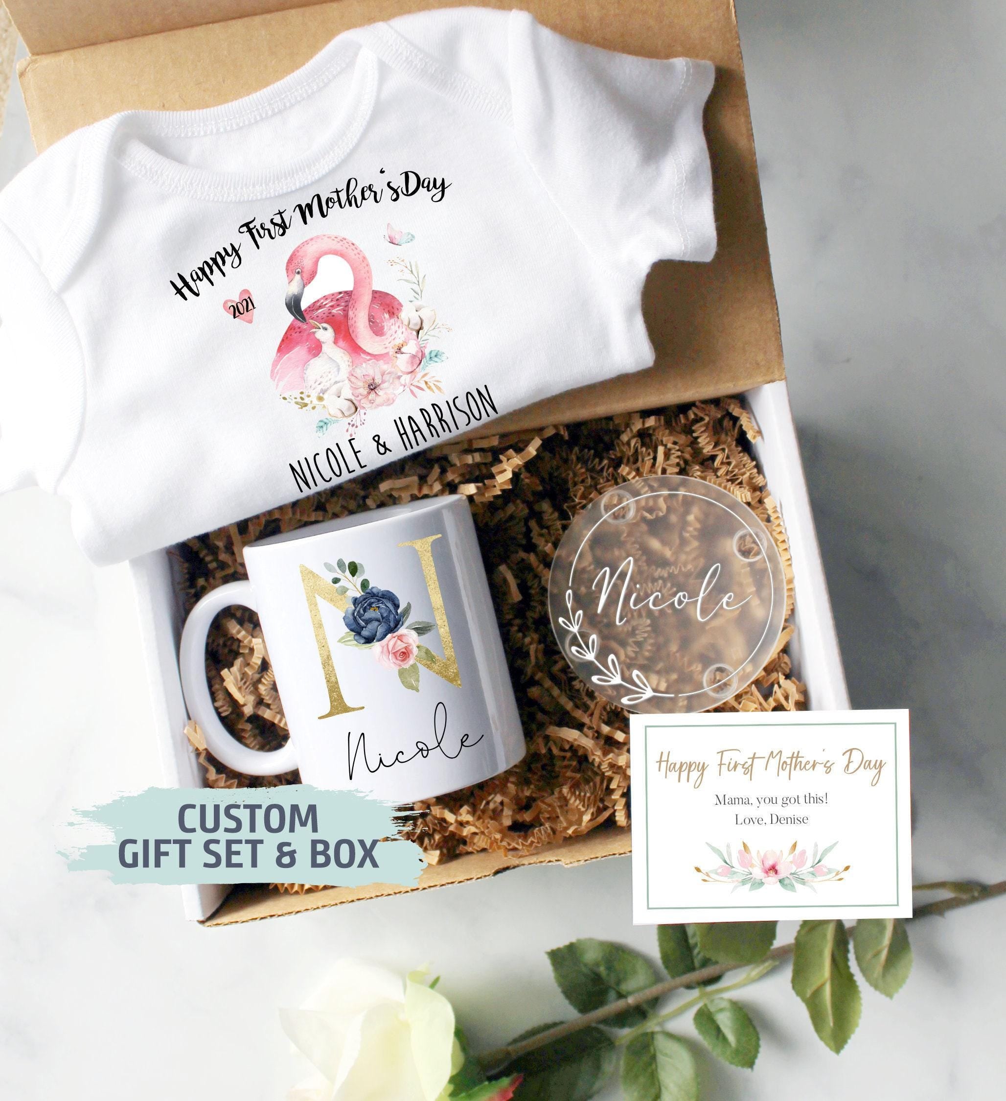 Custom First Mother's Day Gift Box