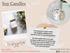 Grandma's Pumpkin Pie Natural Soy Candle | 5oz. Handmade Soy Wax Candle