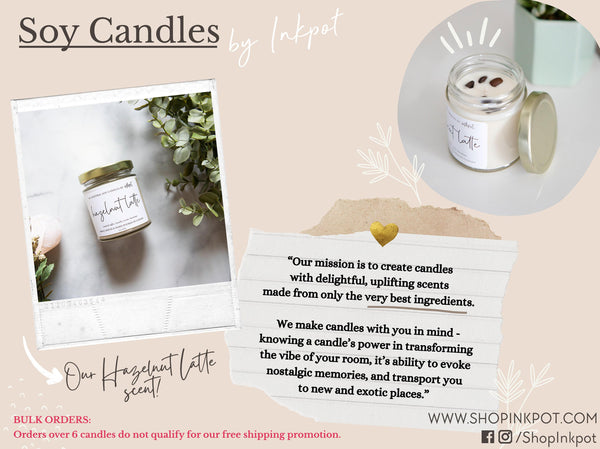 Grandma's Pumpkin Pie Natural Soy Candle | 5oz. Handmade Soy Wax Candle