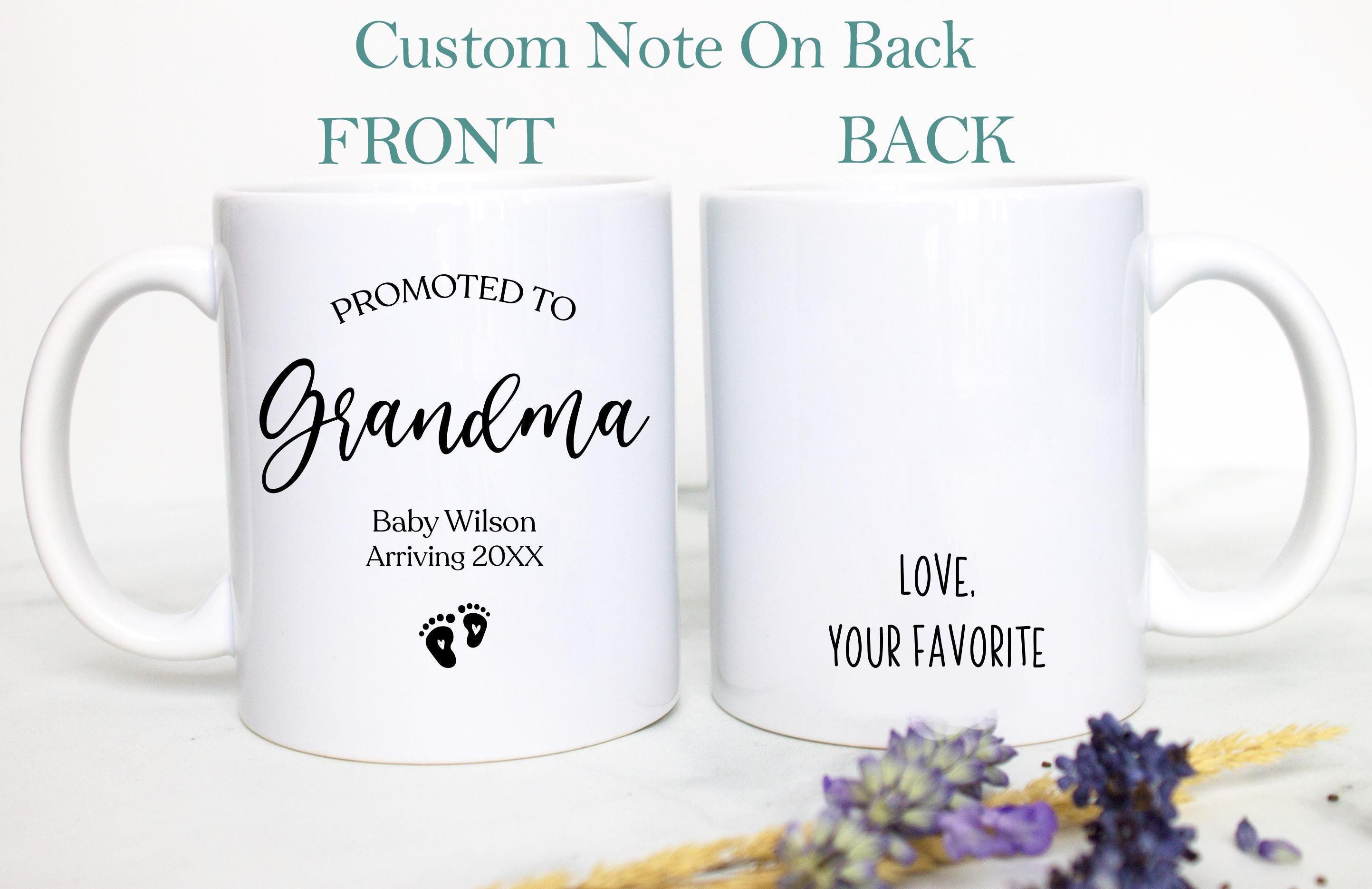 Pregnancy Announcement Grandparents Individual OR Mug Set