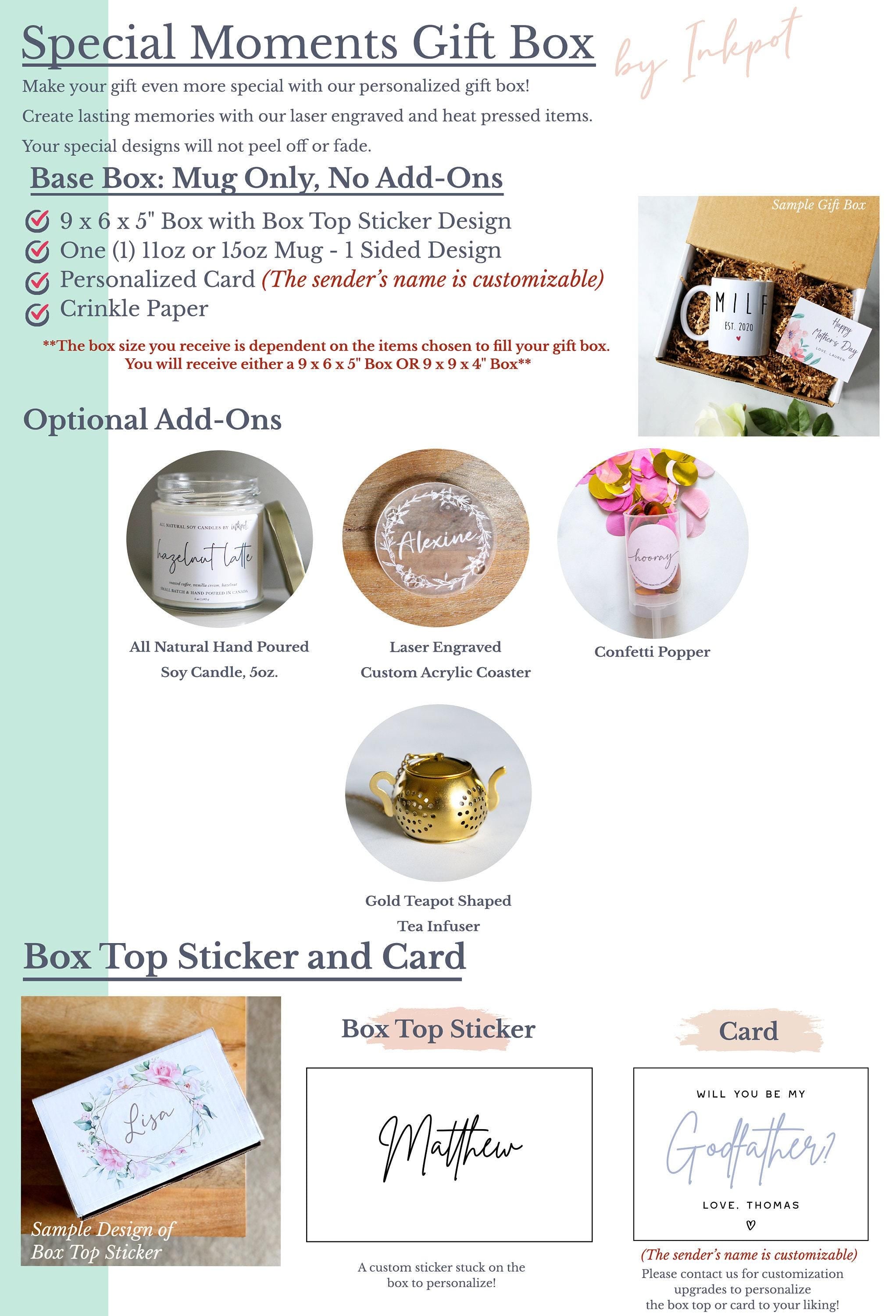 Personalized Godfather Gift Box