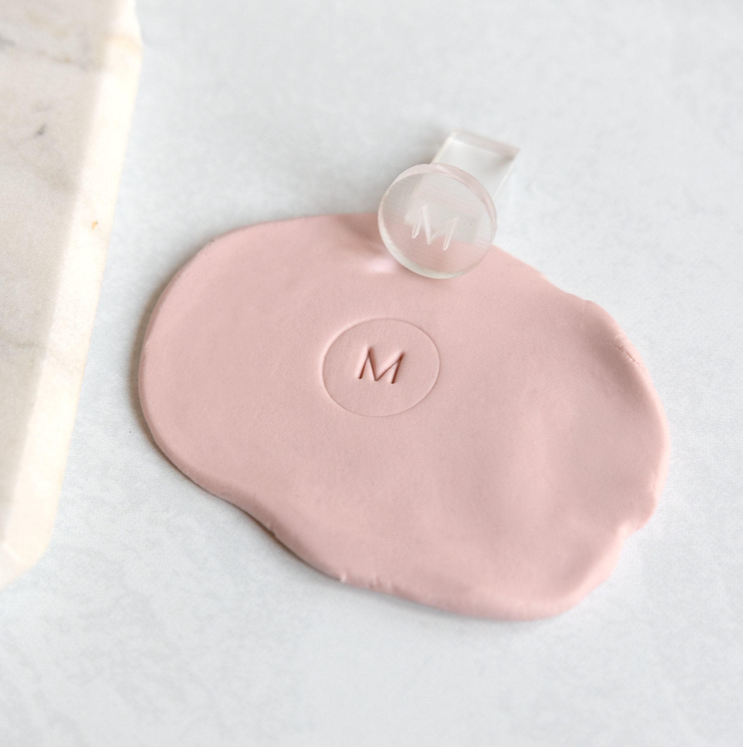 Alphabet Stamp Acrylic Fondant Debosser