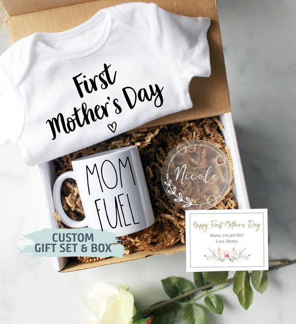 Custom First Mother's Day Gift Box