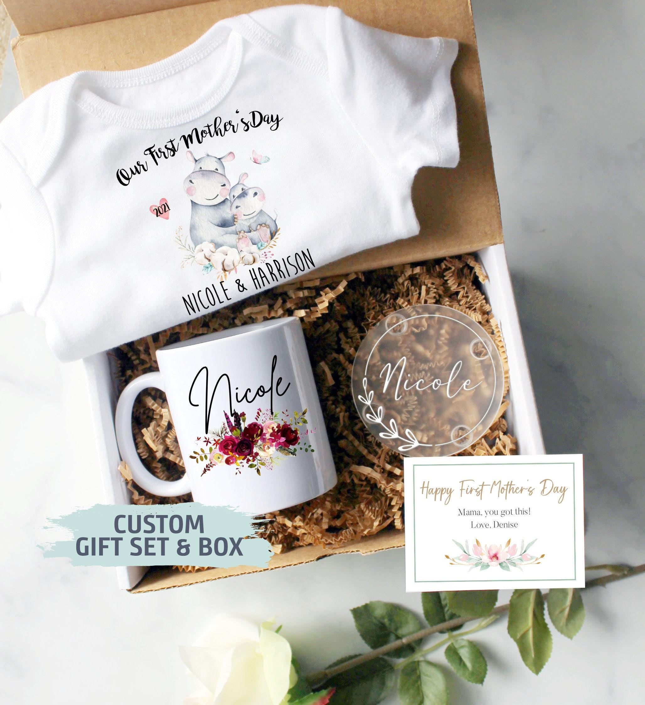 Custom First Mother's Day Gift Box