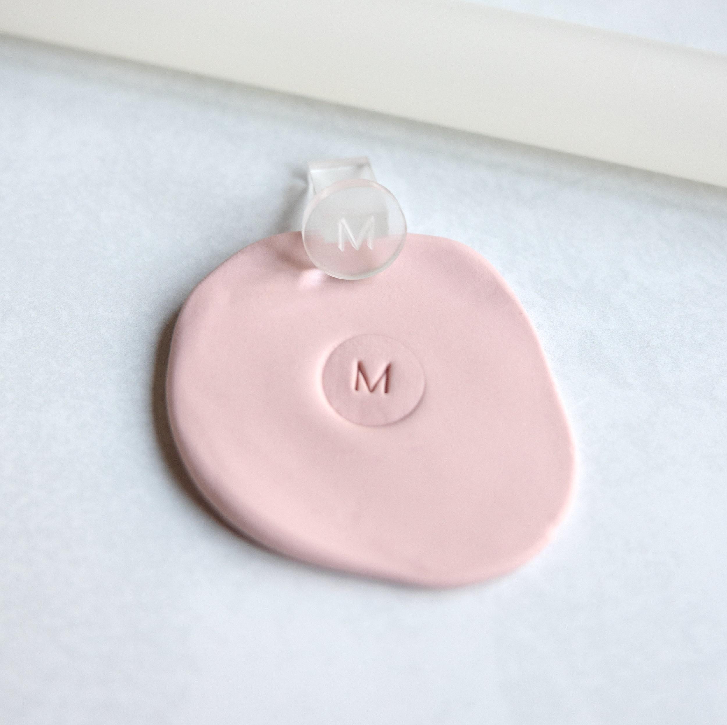 Alphabet Stamp Acrylic Fondant Debosser