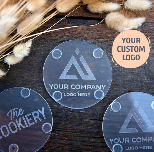 Custom Logo Coasters