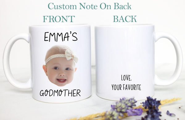 Godmother Personalized Mug | Custom Child Face