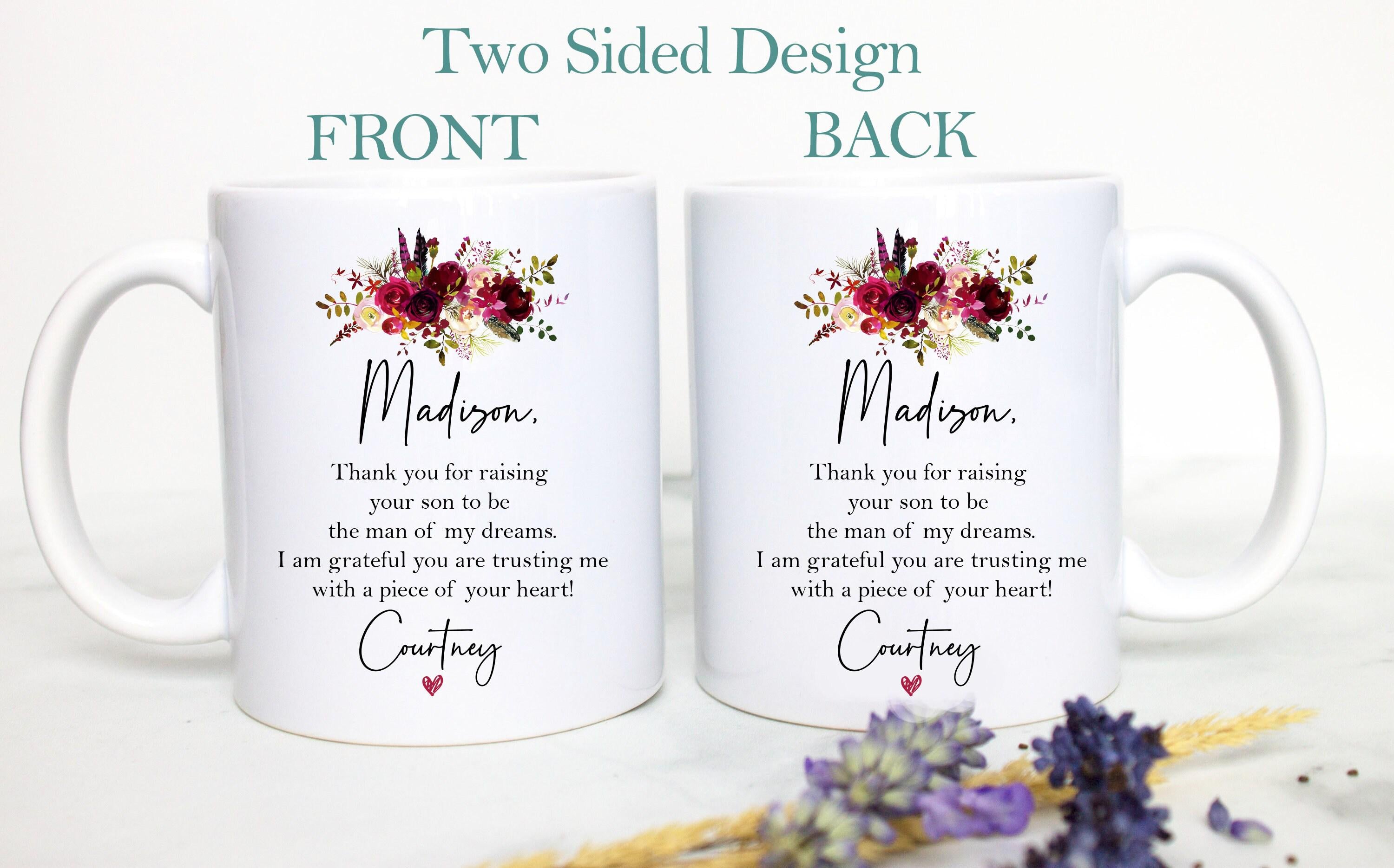 Future Mother In Law Gift #7 Custom Name - White Ceramic Mug