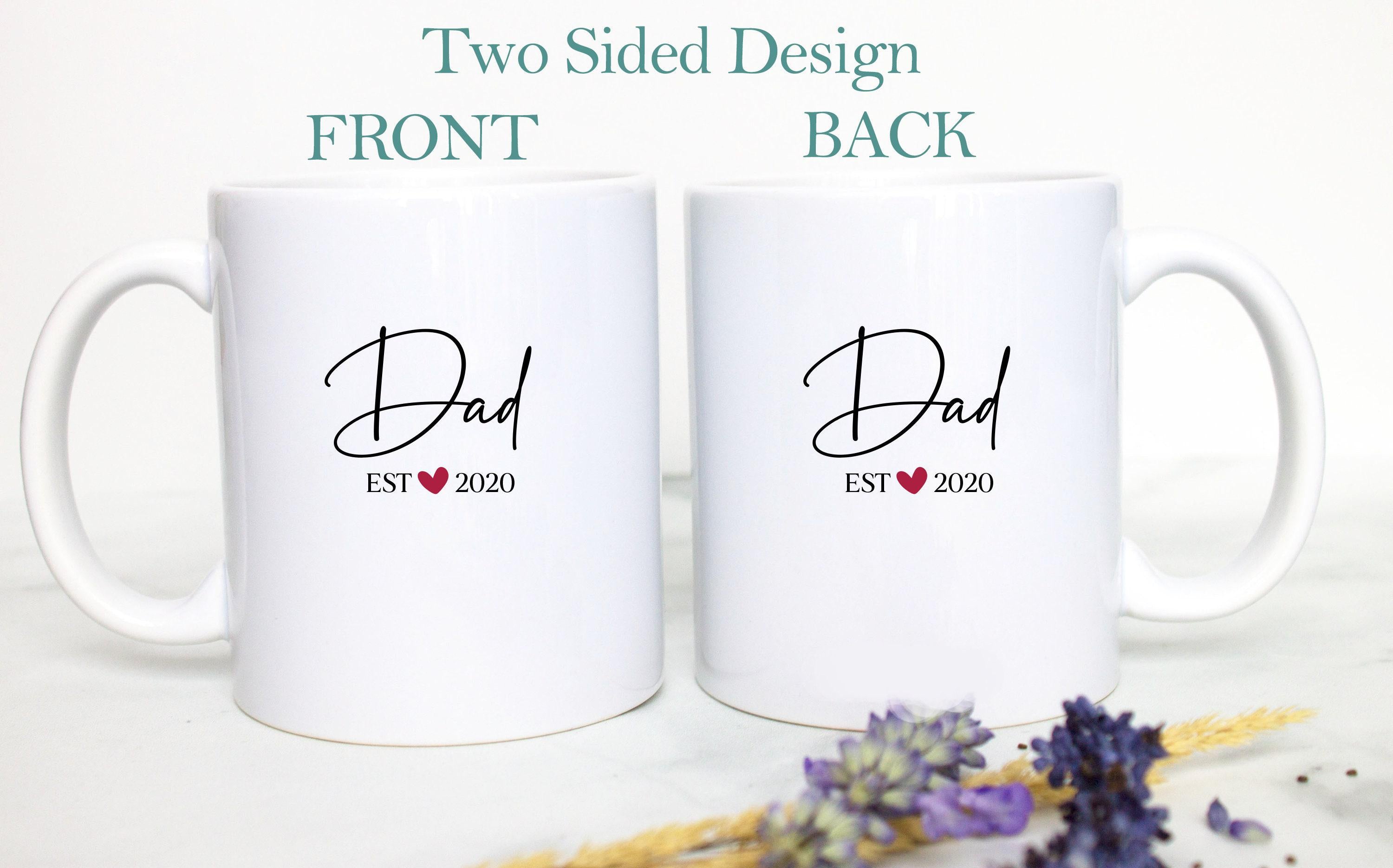 Mom and Dad Individual or Mug Set EST - White Ceramic Mug