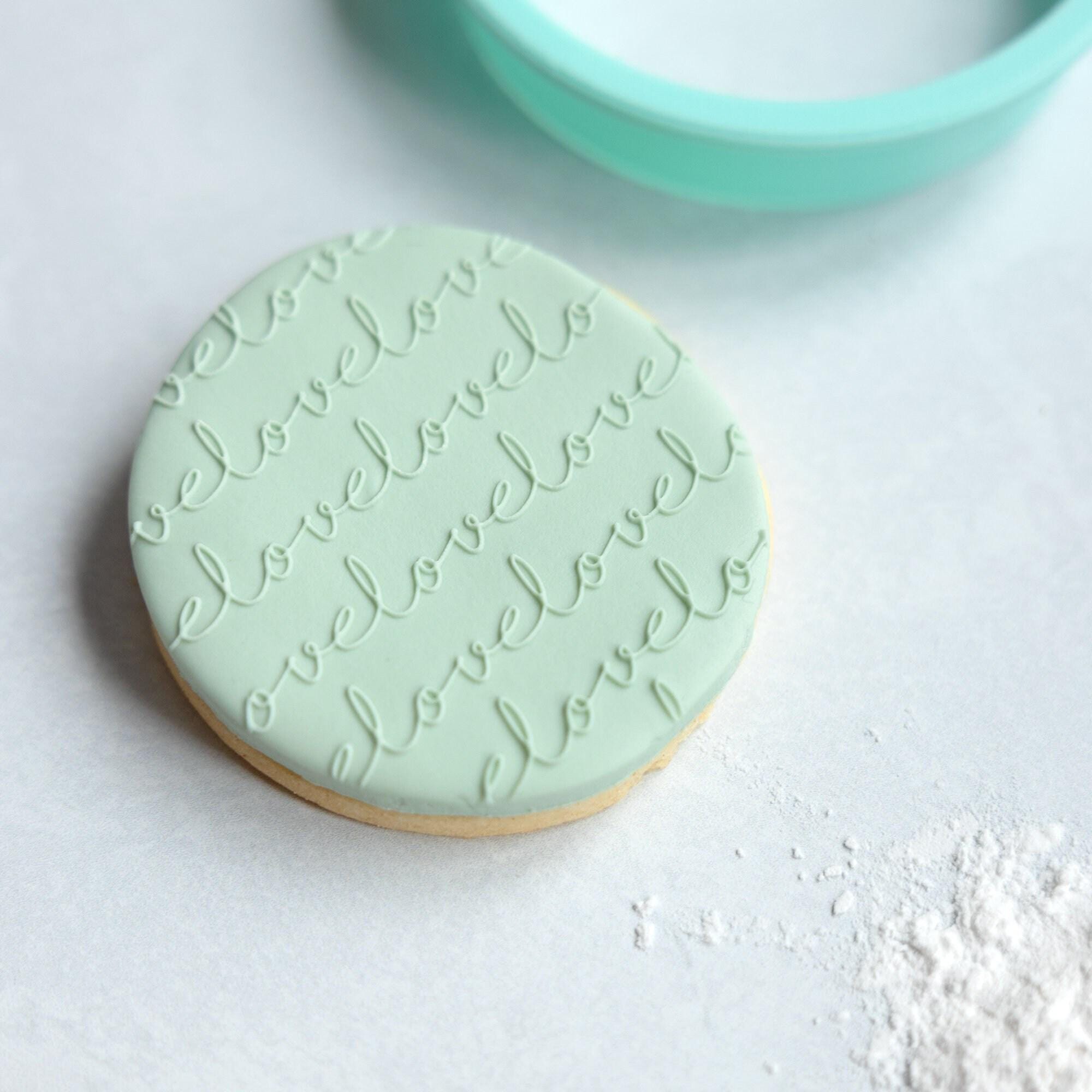 Love Fondant Embosser Stamp and Cutter