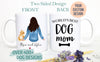 Custom Dog Mom Gift #3, Dog Mug, Dog Lover Owner Gift, Gift for Wife Her, Best Dog Mom, Mother's Day, Gift for Mom, Christmas Gift