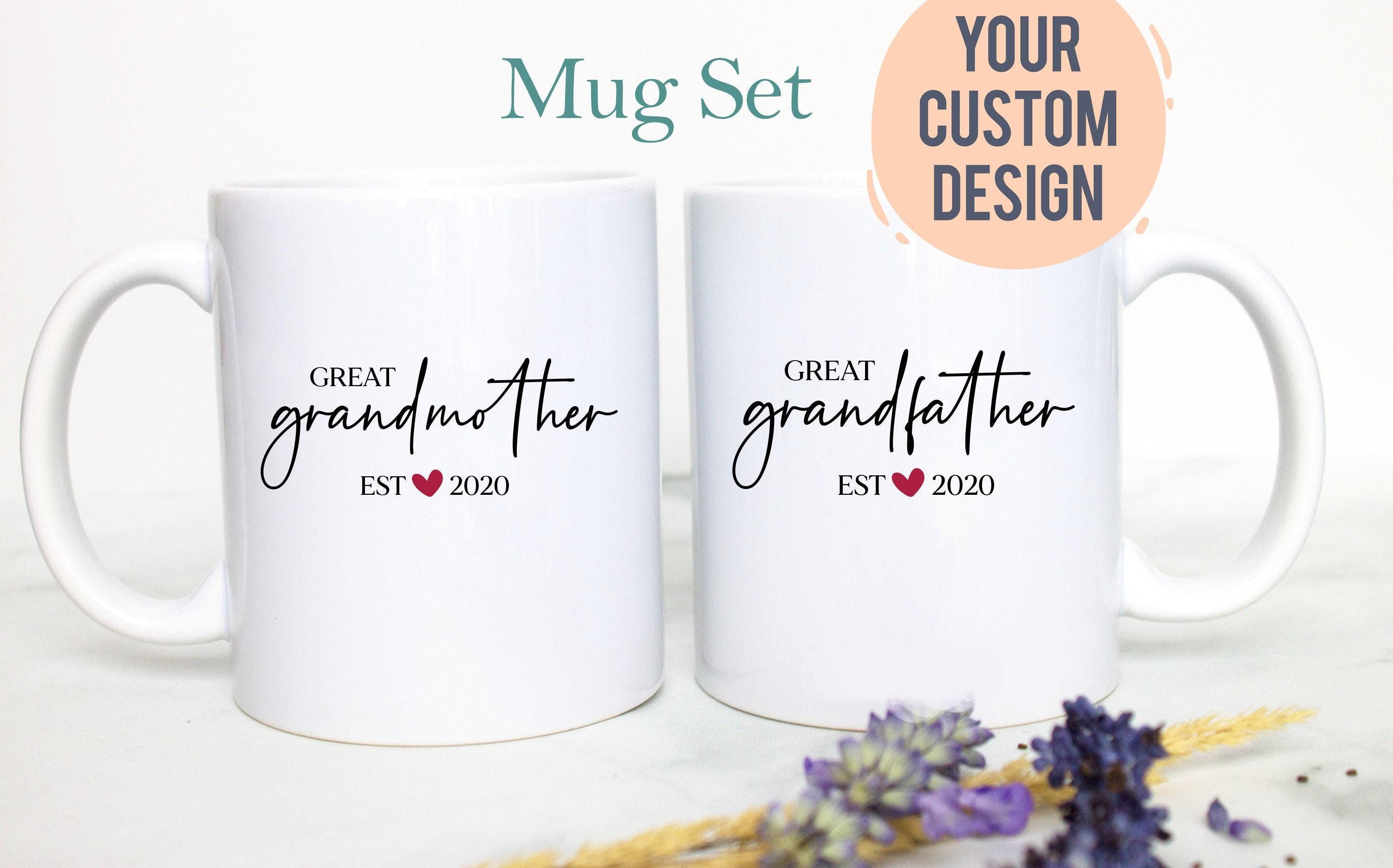 Great Grandpa and Grandma Individual or Mug Set #2 - White Ceramic Mug