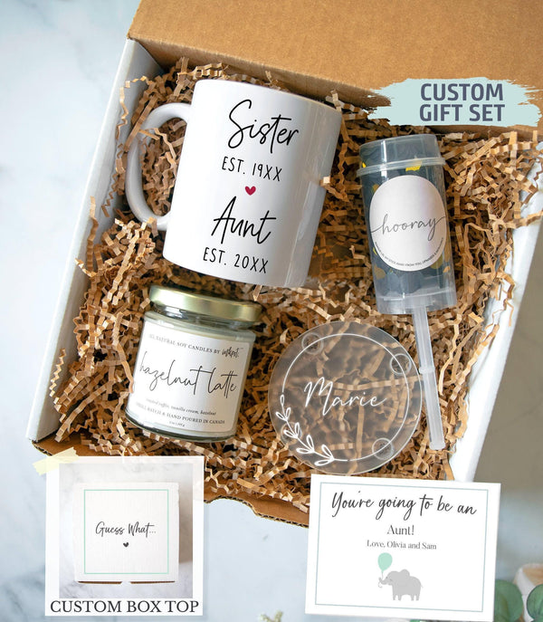 Personalized Aunt Gift Box