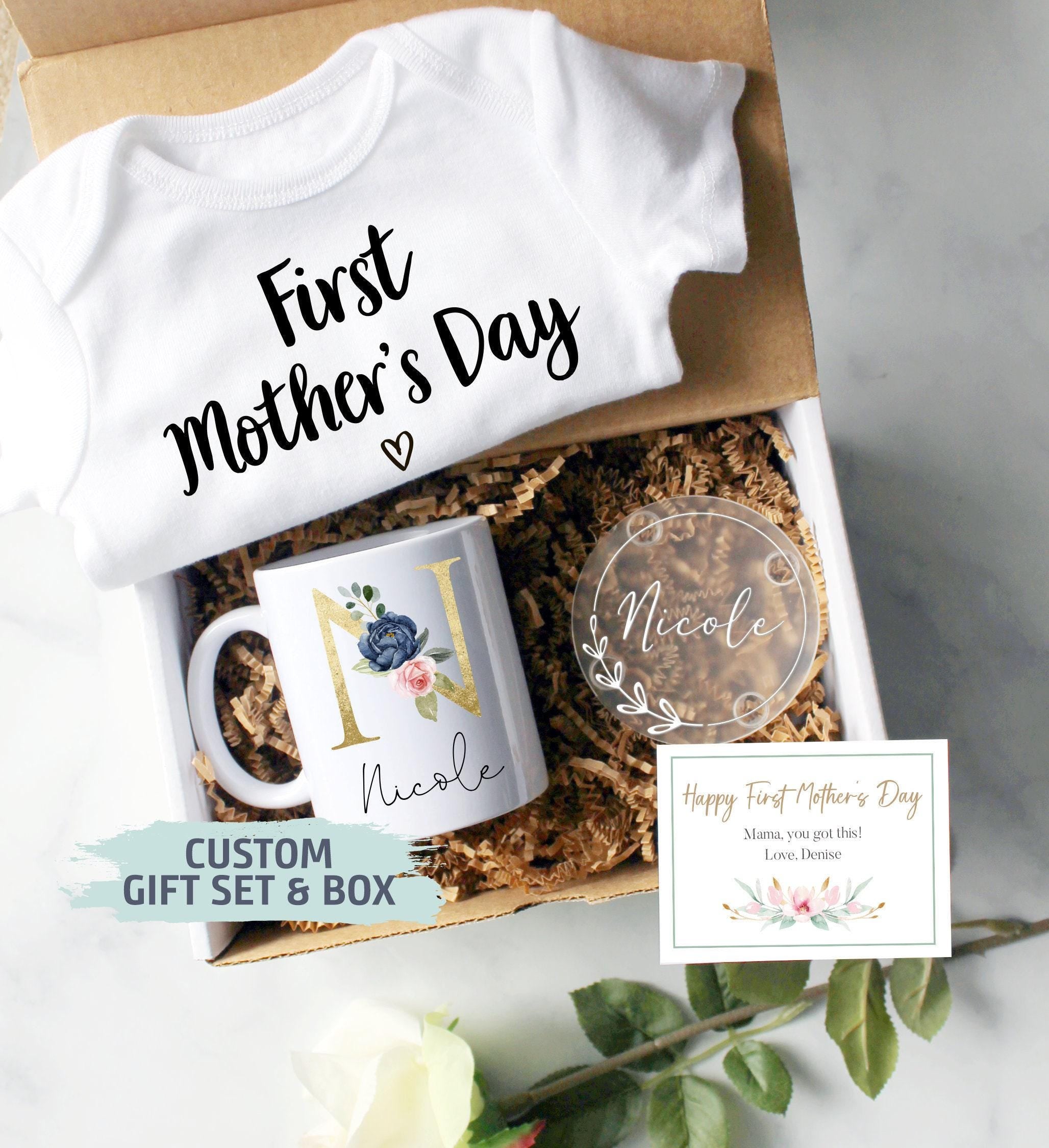 Custom First Mother's Day Gift Box