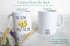 The Slow Must Go On - White Ceramic Sloth Mug