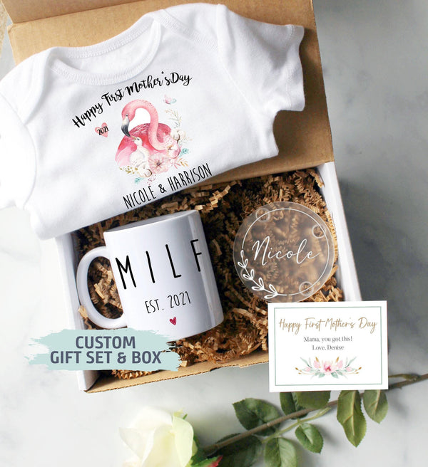 Custom First Mother's Day Gift Box