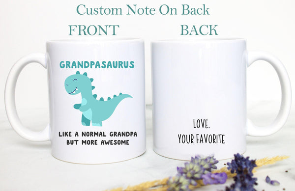Grandmasaurus and Grandpasaurus Individual OR Mug Set
