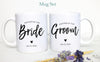 Mother of the Bride Mother of the Groom Individual or Mug Set Custom Date - White Ceramic Mug