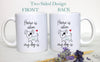 Home Is Where My Dog Is - White Ceramic Mug
