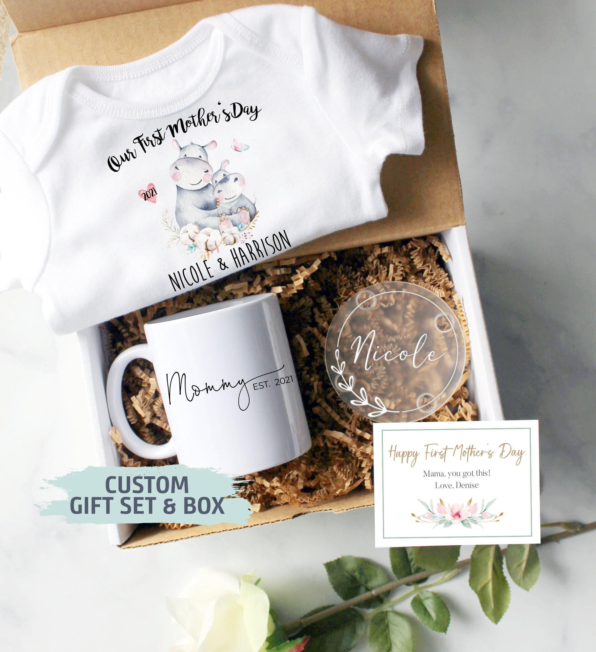 Custom First Mother's Day Gift Box
