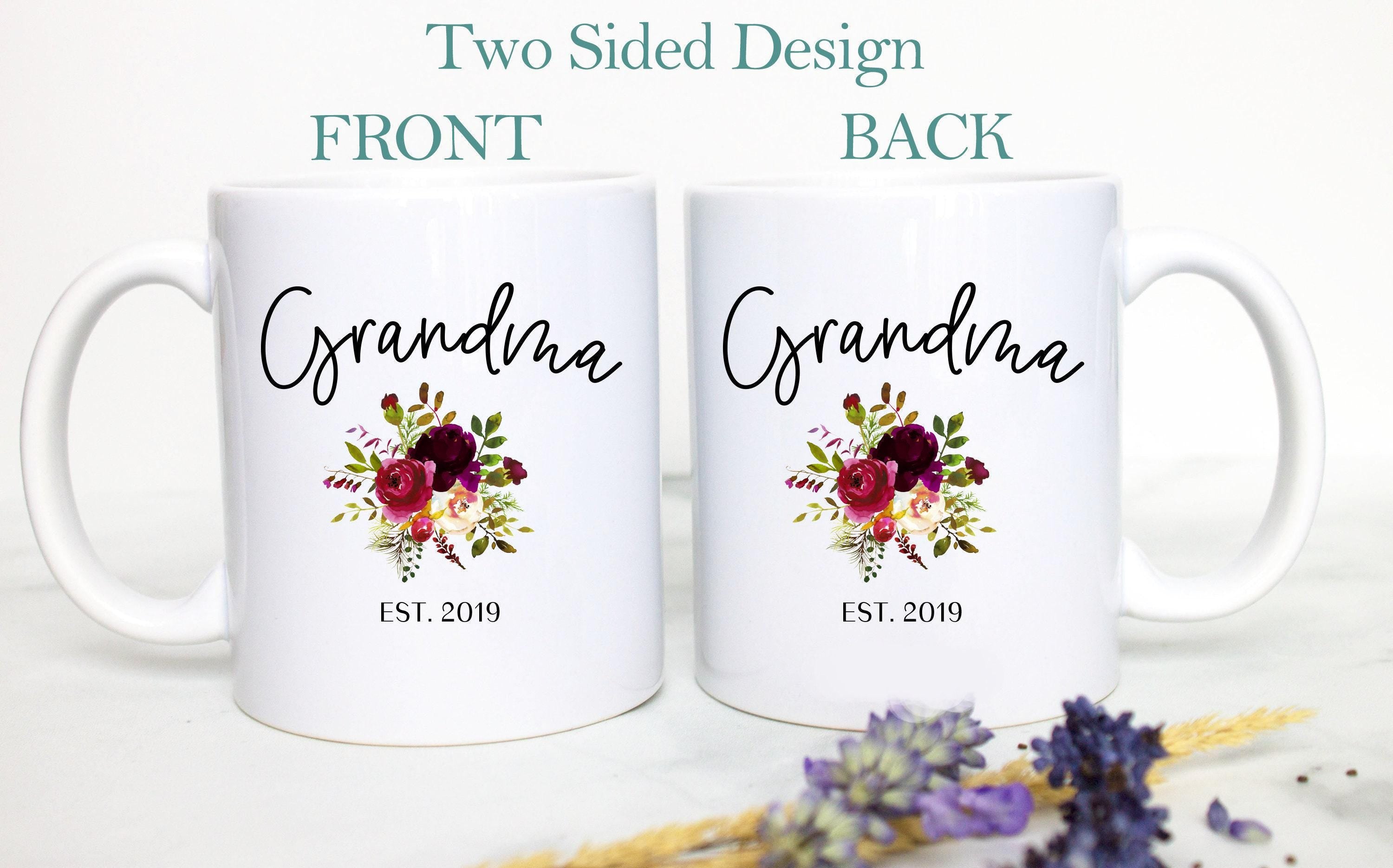 Grandpa and Grandma Summer Individual or Mug Set - White Ceramic Mug