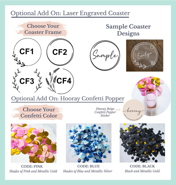 Personalized Engagement Gift Box