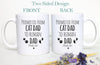 Promoted from Cat Mom and Dad to Human Individual OR Mug Set