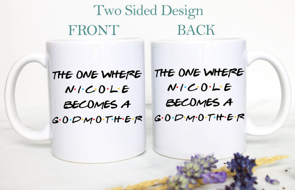 Godfather and Godmother Individual OR Mug Set