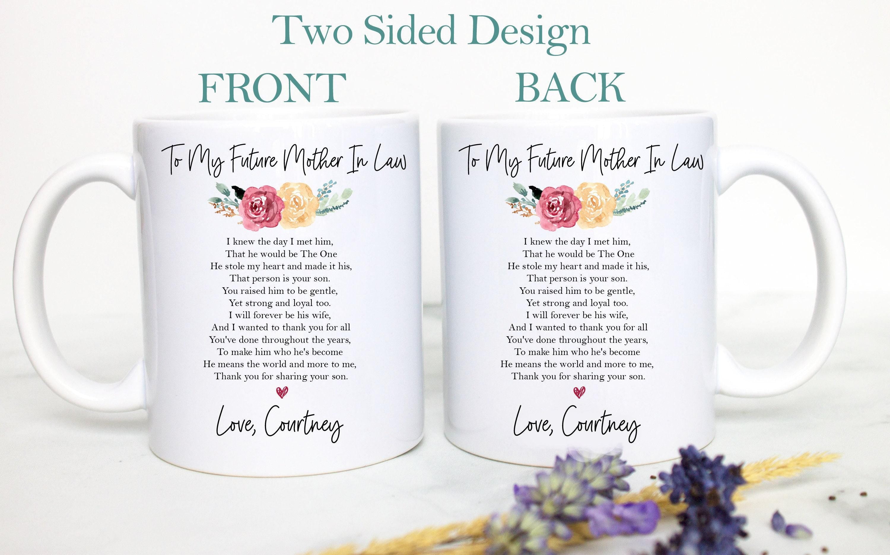 Future Mother In Law Gift #2 Custom Name - White Ceramic Mug