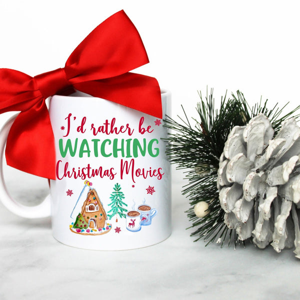 Holiday Mug Christmas Movie Watching Mug