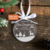 Custom Baby's First Christmas Ornament