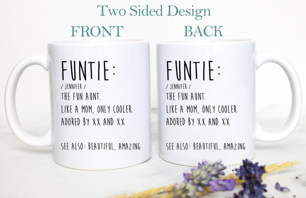 Funtie Gift Best Aunt Mug