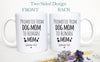 Promoted from Dog Mom and Dad to Human - White Ceramic Mug