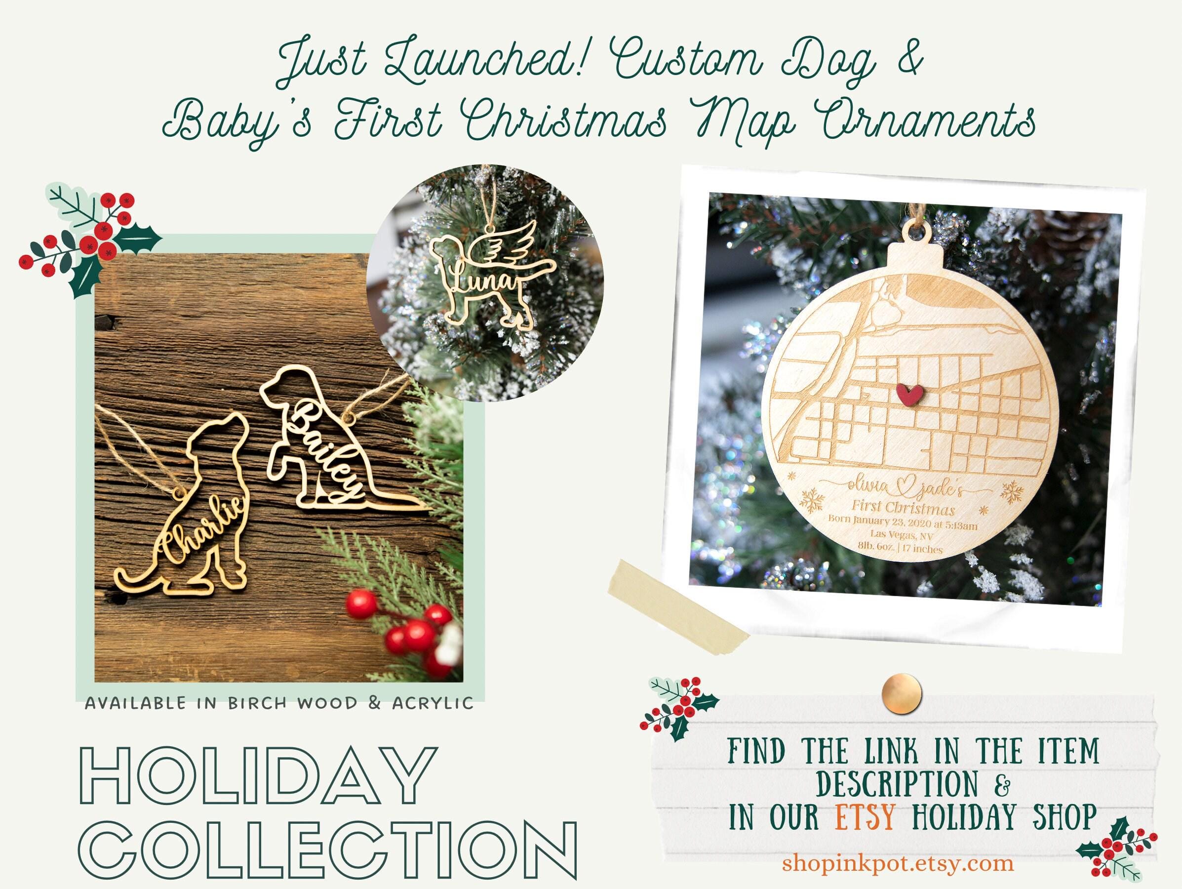 Custom Baby's First Christmas Ornament