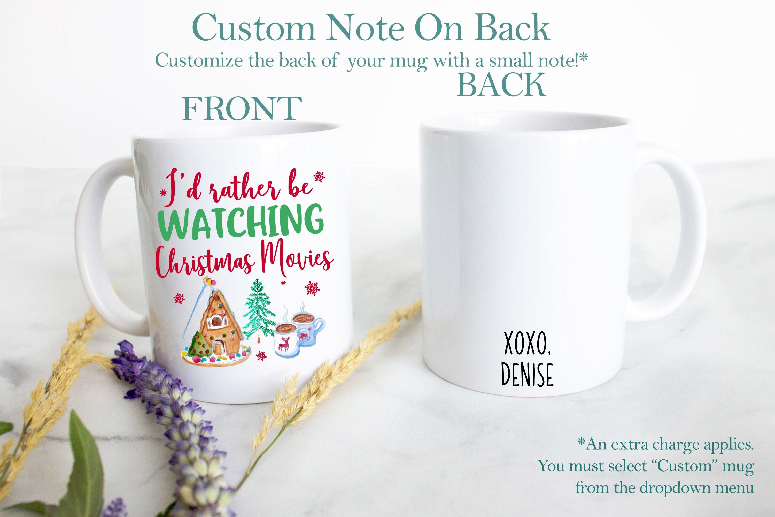 Holiday Mug Christmas Movie Watching Mug