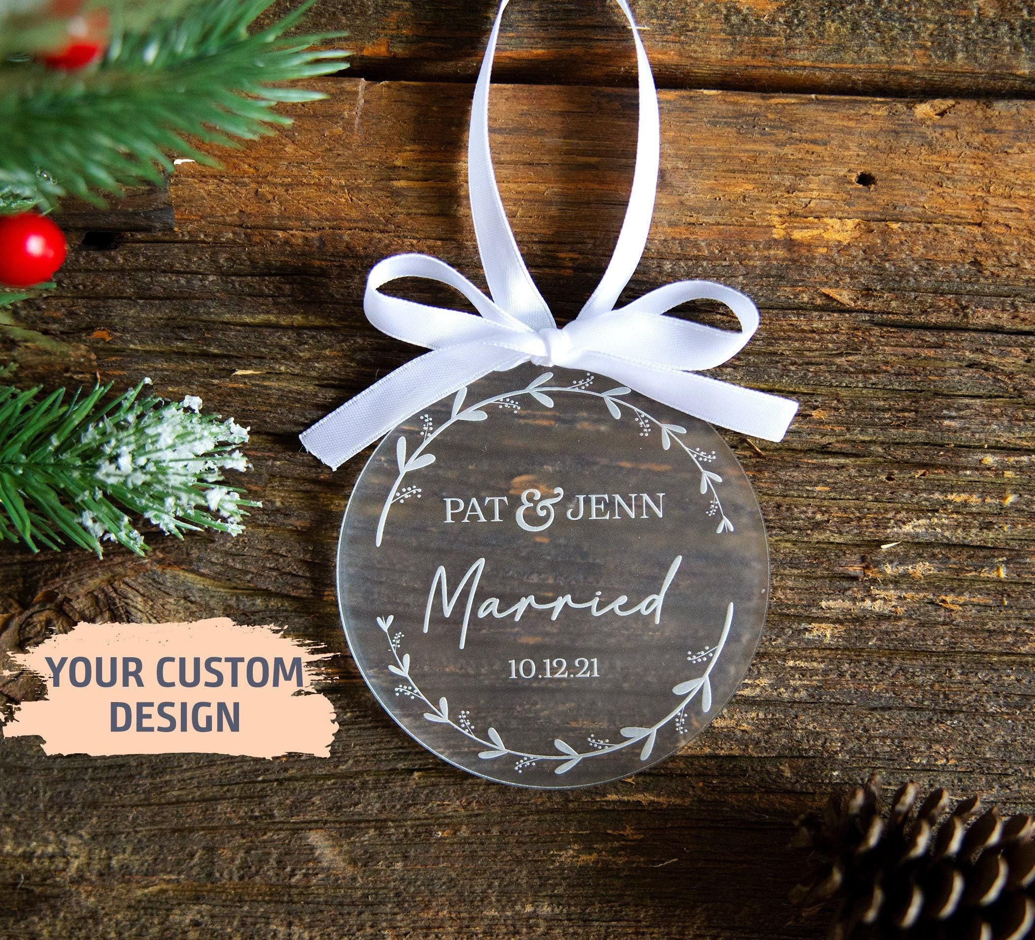 First Christmas Married Ornament