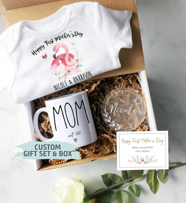 Custom First Mother's Day Gift Box