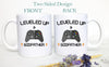 Leveled Up to Godfather Nintendo - White Ceramic Mug