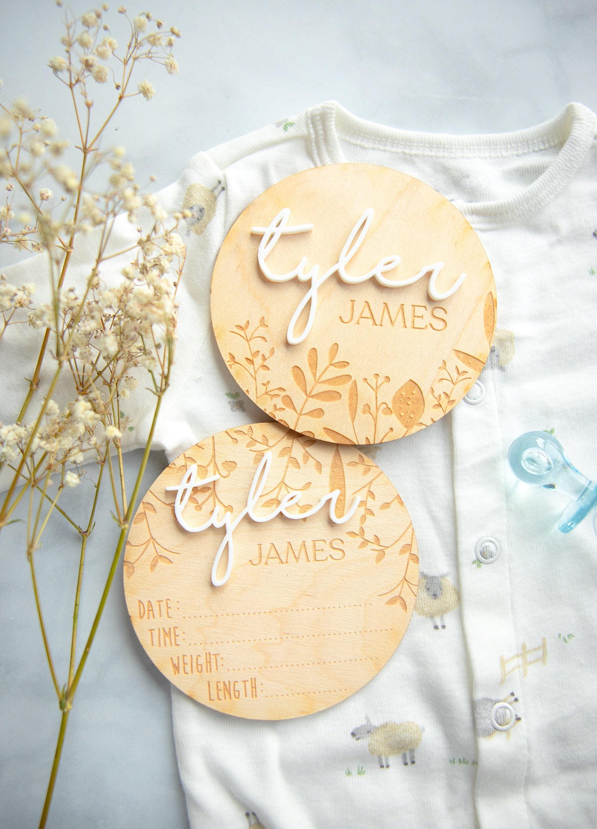 Custom Baby Name Sign