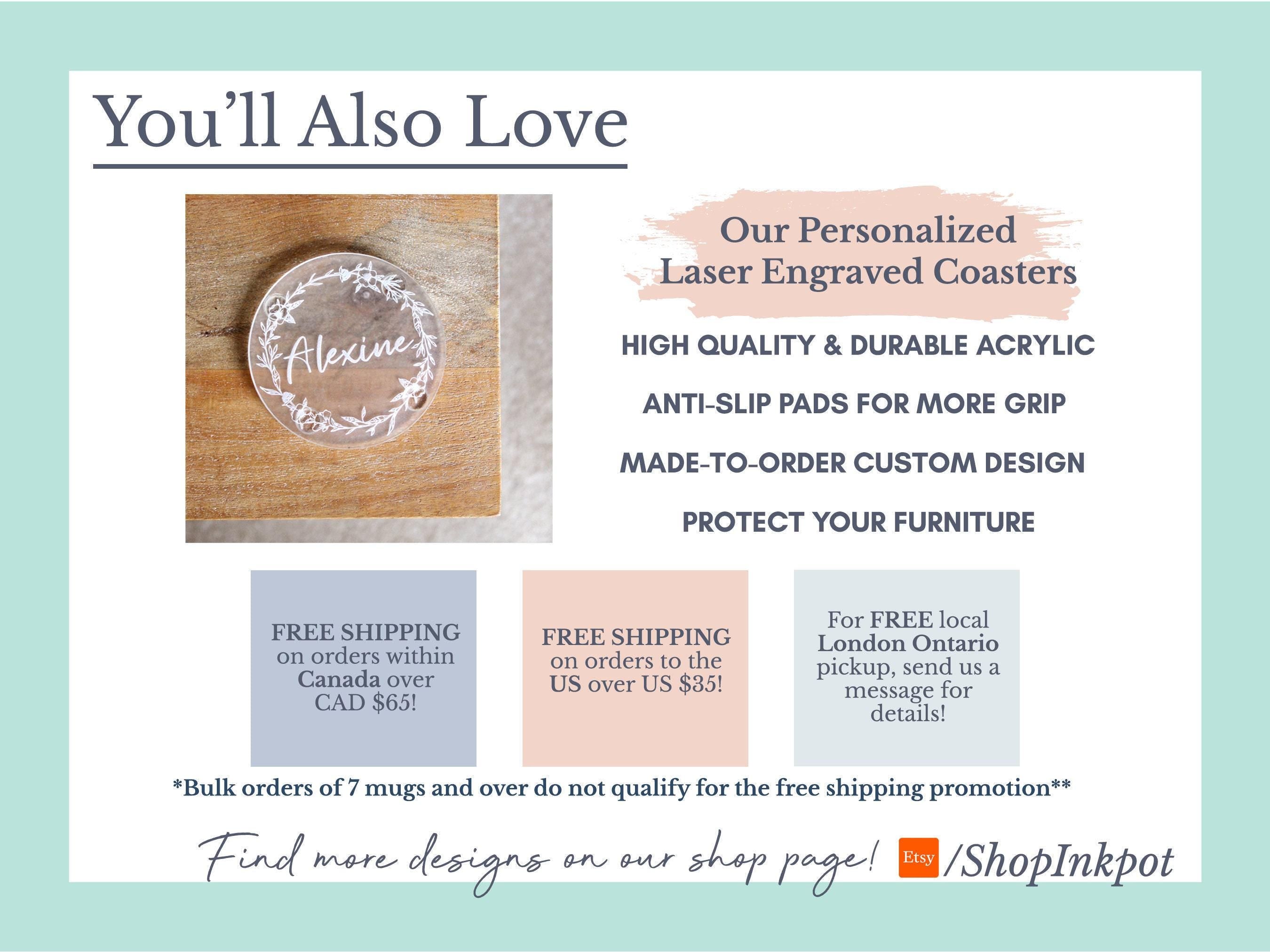 Future Mom Custom Date - White Ceramic Mug