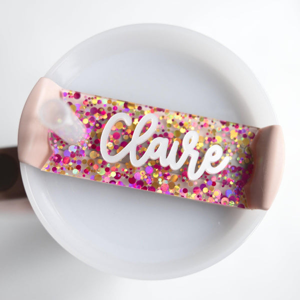 Personalized Tumbler Name Plate Quencher H2.0