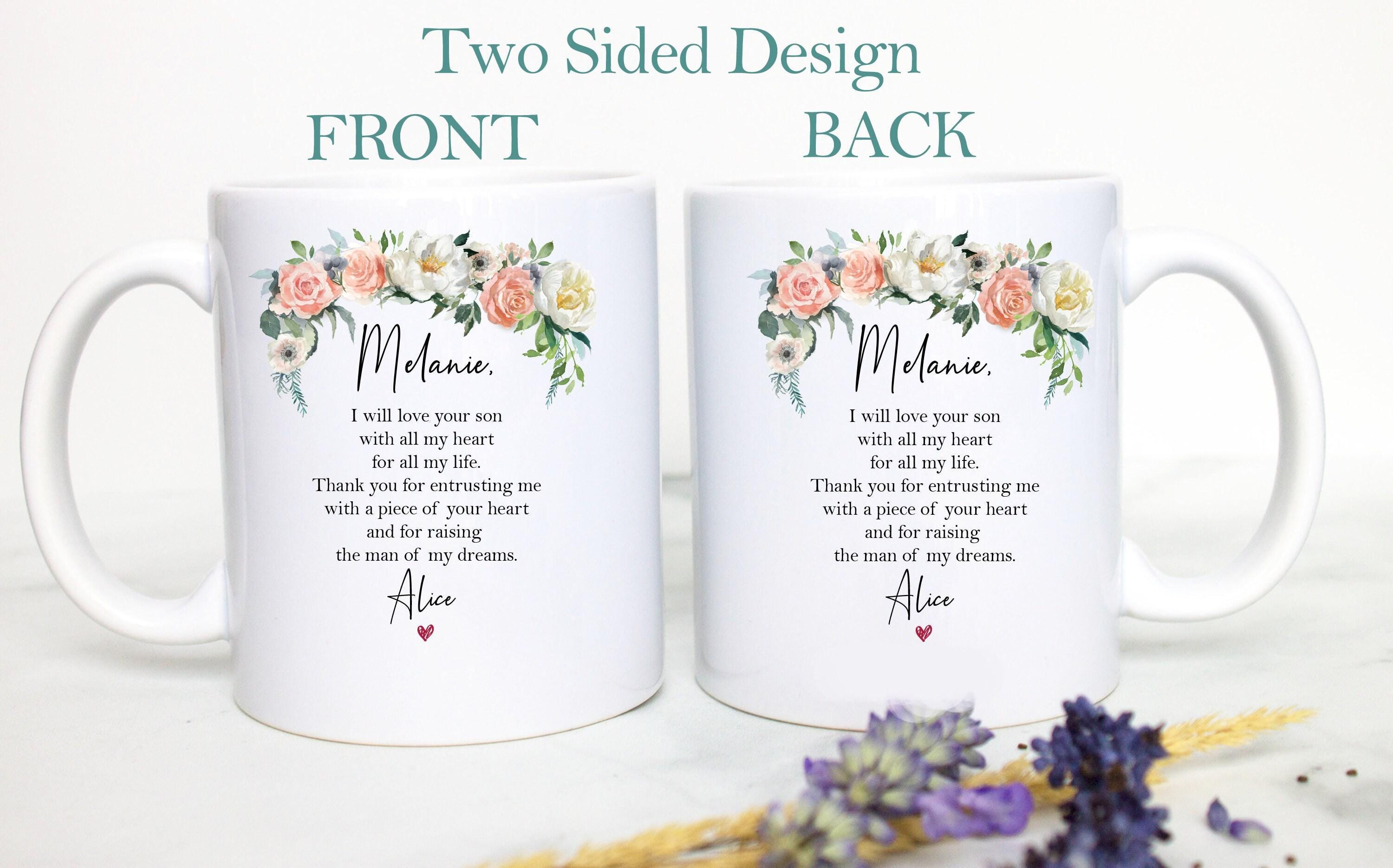 Future Mother In Law Gift #4 Custom Name - White Ceramic Mug