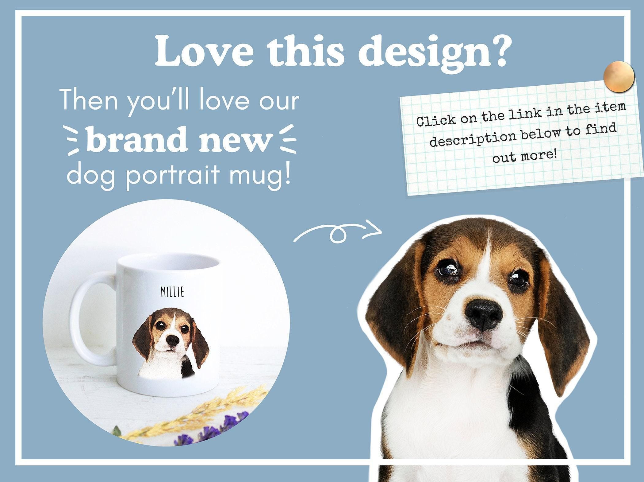 Personalized Terrier Mom and Dad Individual or Mug Set - White Ceramic Custom Mug